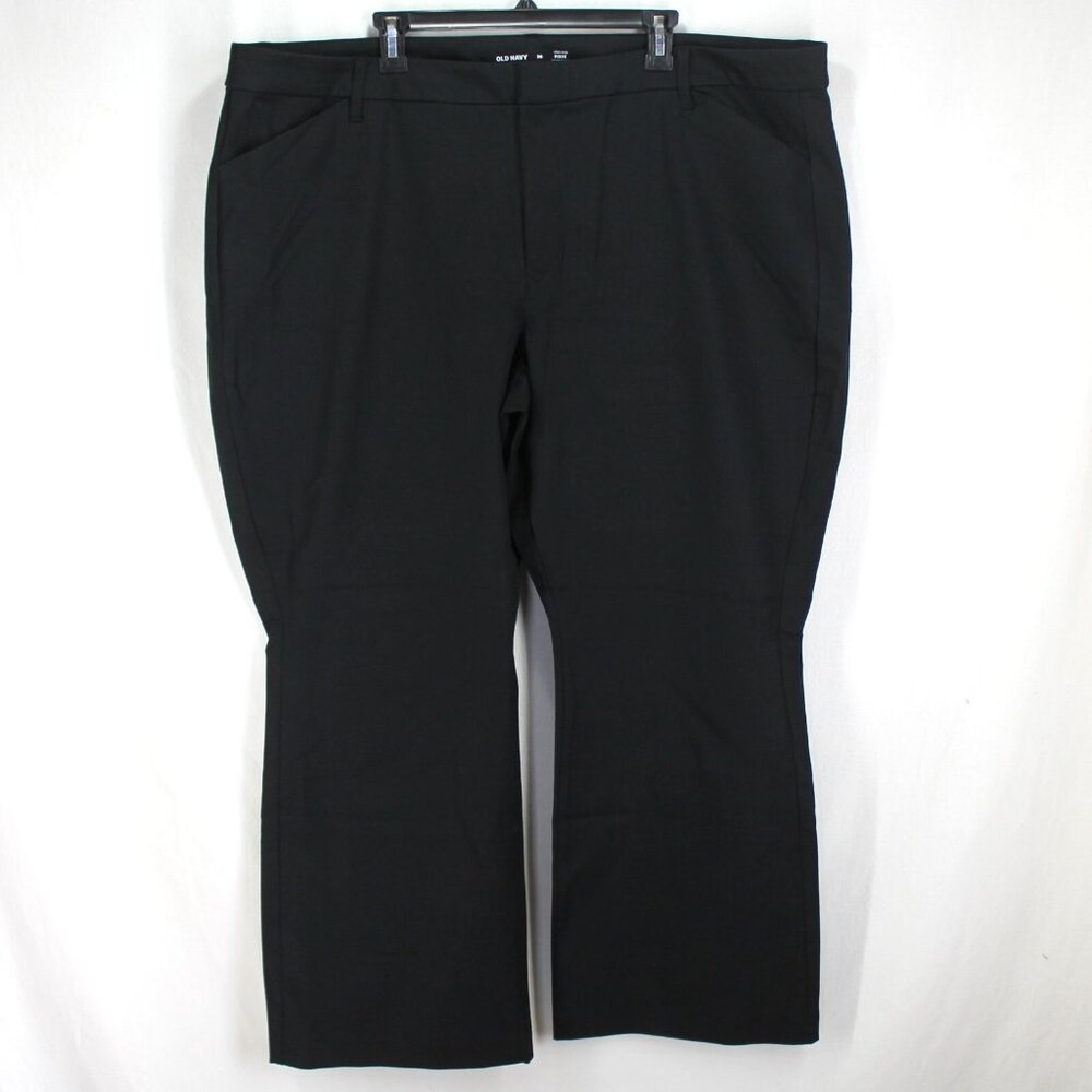 Old Navy Pixie Pants Size 26 Solid Black High Ris… - image 1